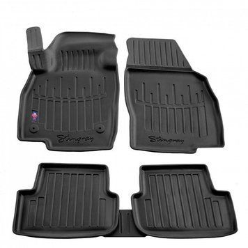 3D килимки для VOLKSWAGEN T-Cross (2019-...) з бортиками 30 мм (Stingray) 5024135 фото
