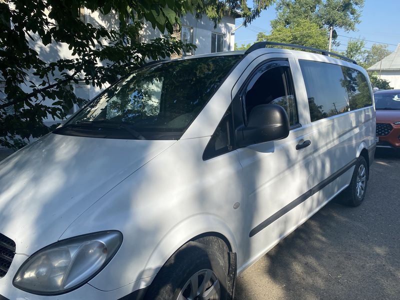 Дефлектори вікон (вітровики) Mercedes Vito W-639 Viano 2003+ 2D (вст, 2шт) (Defl) 00-00014126 фото