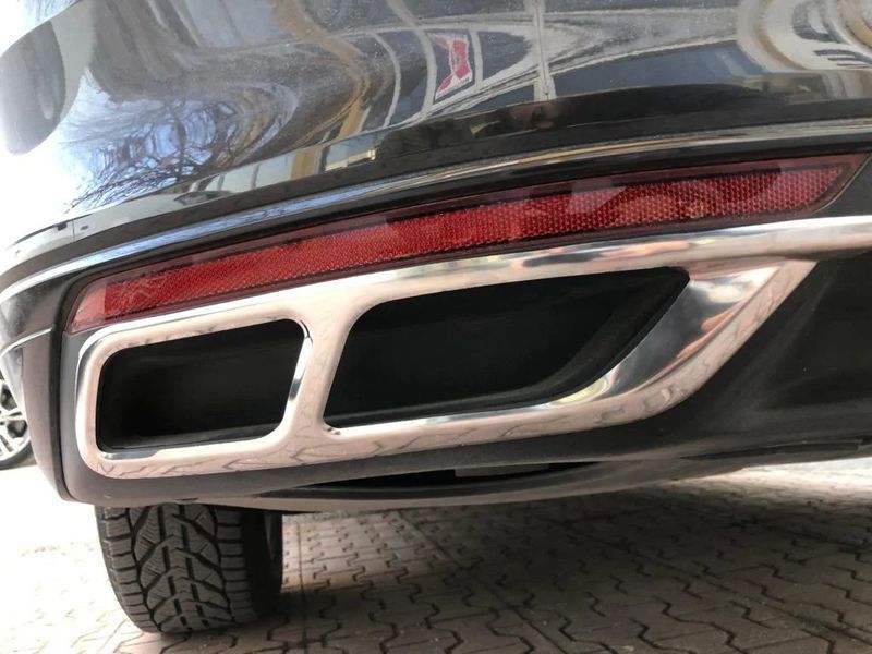 Х/н Volkswagen Passat B8,5 2019 > Накладки на глушитель Q2 3шт. "Хром-нерж" (TAN24) 00-00014032 фото