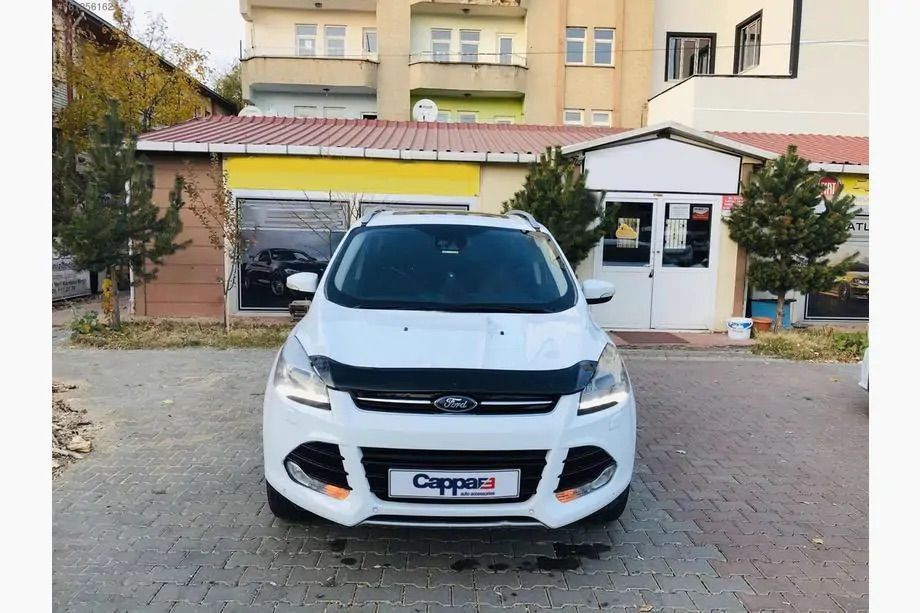 Дефлектор капоту (мухобійка) Ford Kuga 2013 - 2017 CappaFe 00-00016852 фото