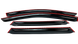 Дефлекторы окон (ветровики) Renault Megane III 2008-2016 Combi / Grandtour (DEFL LUX) 00-00016271 фото 4