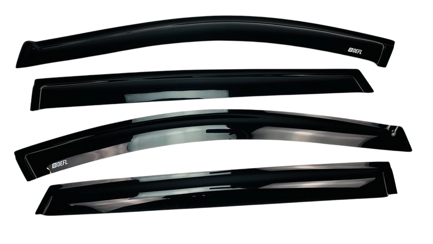 Дефлекторы окон (ветровики) Renault Megane III 2008-2016 Combi / Grandtour (DEFL LUX) 00-00016271 фото