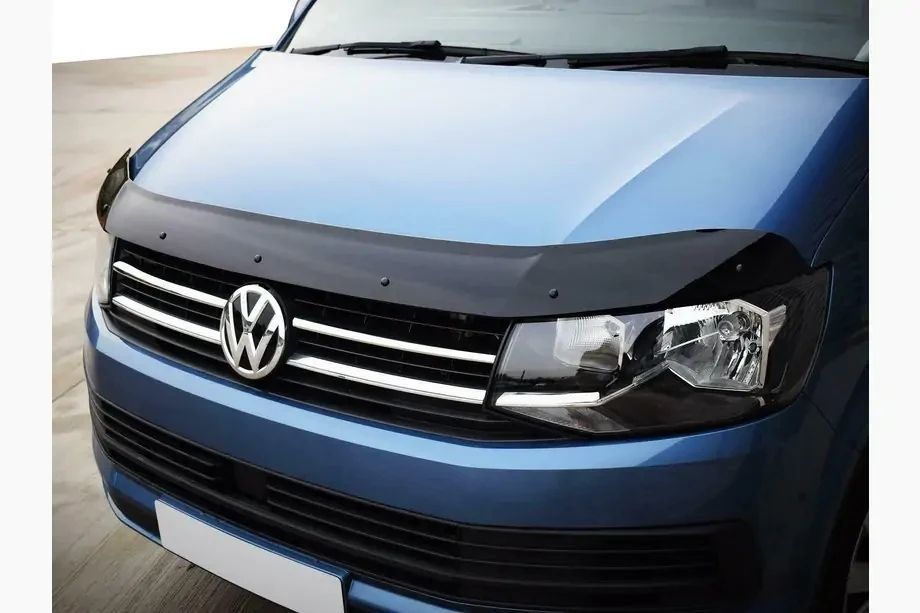 Дефлектор капота (мухобійка) Volkswagen T6 2015 - 2024 CappaFe 00-00016049 фото
