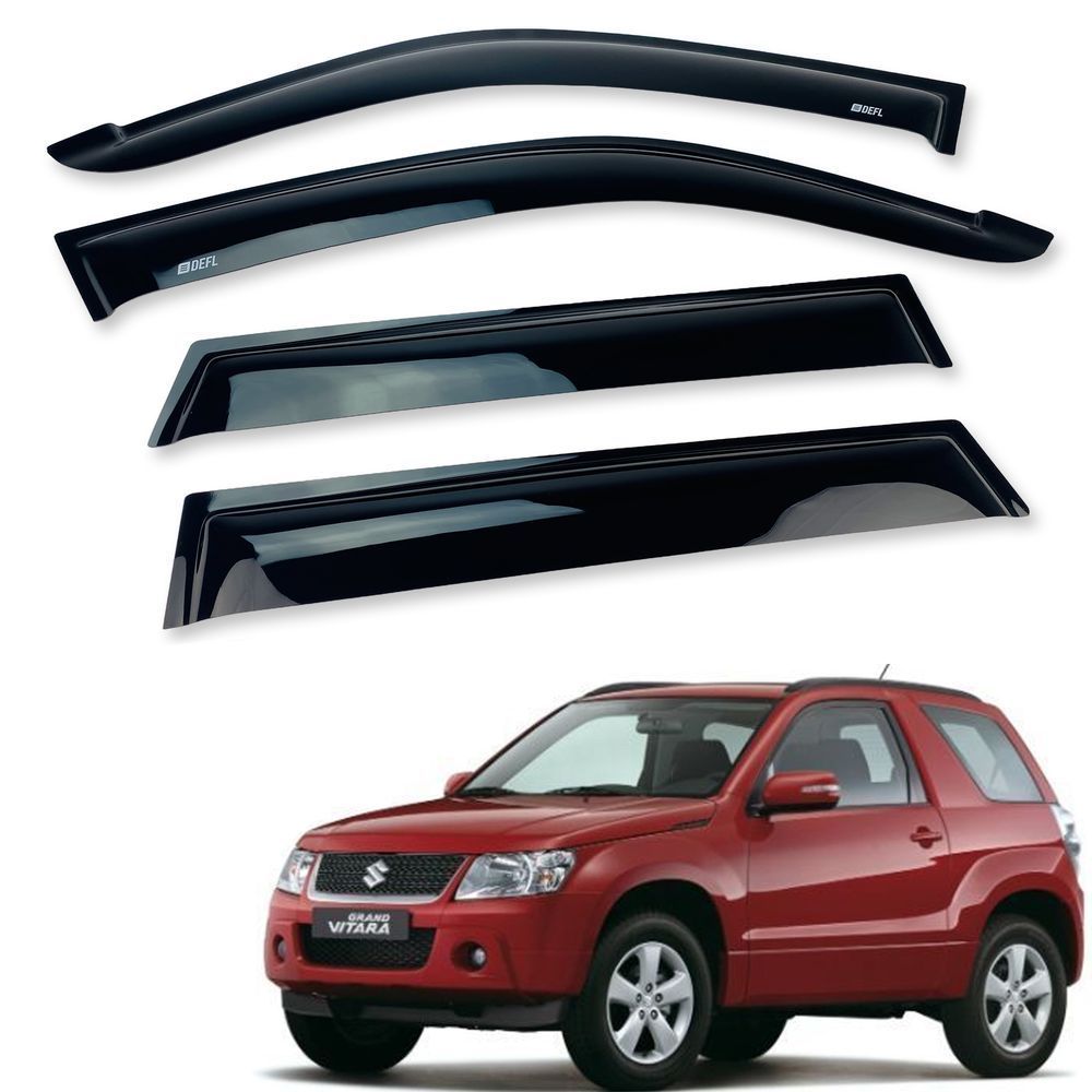 Дефлекторы окон (ветровики) Suzuki Grand Vitara 2005 -2015 4D (Defl) Q2 00-00014482 фото