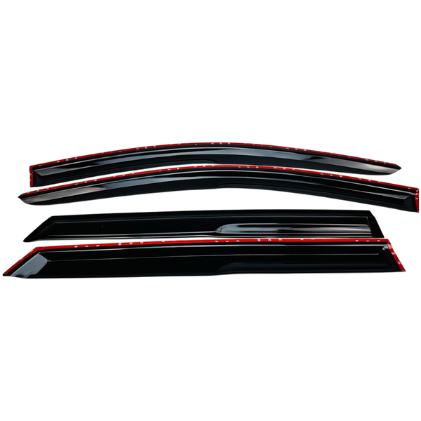 Дефлектори вікон (вітровики) Hyundai SANTAFE 2014-2016 (Defl) 00-00016186 фото
