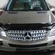 Дефлектор капота (мухобойка) Mercedes M-Class W-164 2005-2011 (VIP) 00-00000293 фото