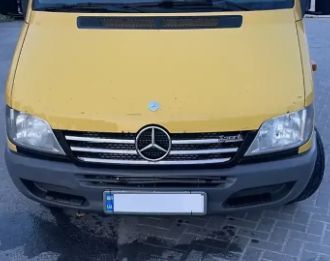 Х/н Mercedes Sprinter 901 2003-2006 накл. на решітку 6шт. (TAN24) Хром-нерж 00-00011269 фото