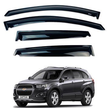 Дефлектори вікон (вітровики) Chevrolet Captiva 2007-2011; 2011+ (Defl) Q2 00-00014433 фото