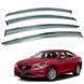 Д/в Mazda 6 (III) 2012-2021 Sedan нерж. з хром полоскою (HAWK) 00-00015610 фото