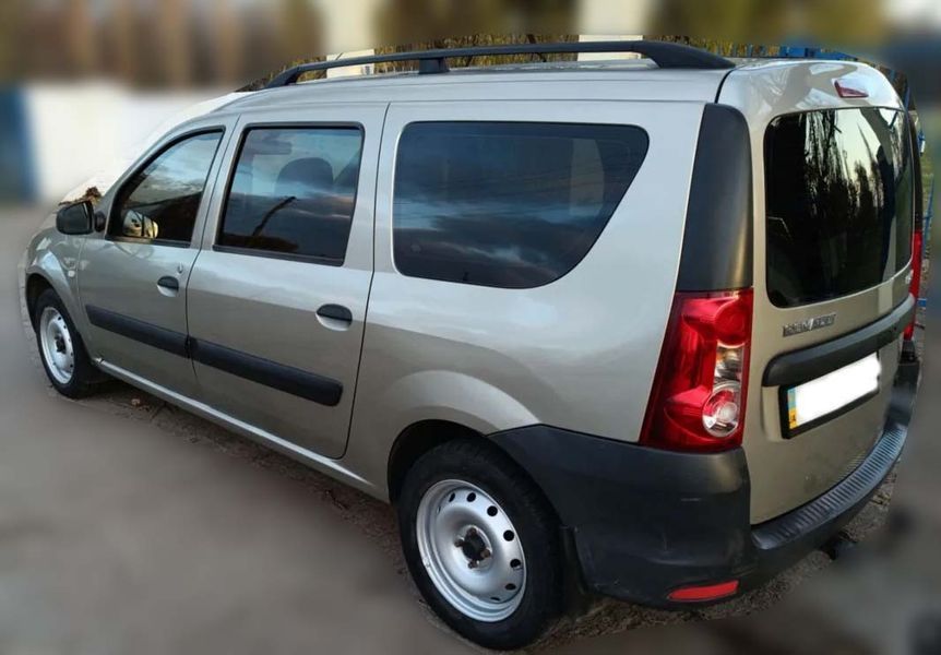 Рейлінги Renault Logan 2004+ MCV "black" STF (Турція) 00-00009033 фото