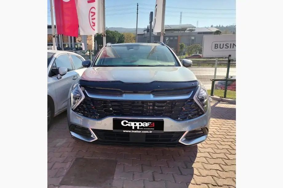 Дефлектор капоту (мухобійка) Kia Sportage 2021+ CappaFe 00-00016859 фото