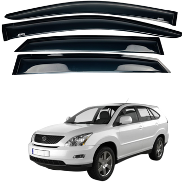 Дефлектори вікон (вітровики) LEXUS RX330/
HARRIER 2005-2009 (Defl) 00-00016193 фото