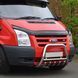 Дефлектор капота (мухобійка) Ford Transit 2006 - 2013 CappaFe 00-00016308 фото