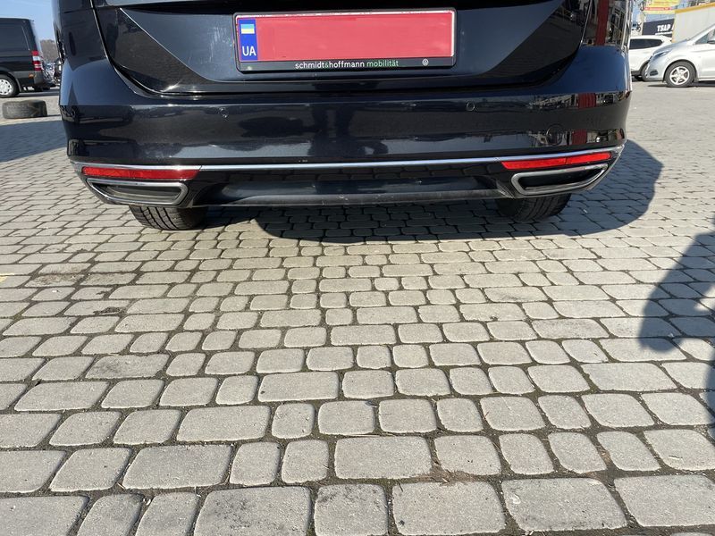Х/н Volkswagen Passat B8 2015- накл. "Вихлоп" 2шт "Хром-нерж" (TAN24) 00-00010674 фото