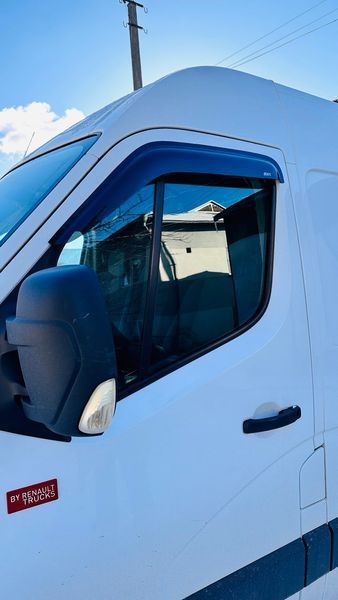 Дефлектори вікон (вітровики) Renault Master / Opel Movano 2010 + (Defl) Q2 00-00014440 фото