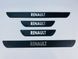 Накладки на пороги RENAULT 4шт (Y-3 чорний хром-карбон) (TAN24) 00-00014638 фото