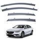 Дефлектори вікон (вітровики) Opel Insignia/ Buick Regal Sedan 2017+хром полоса (TAN) 00-00010932 фото