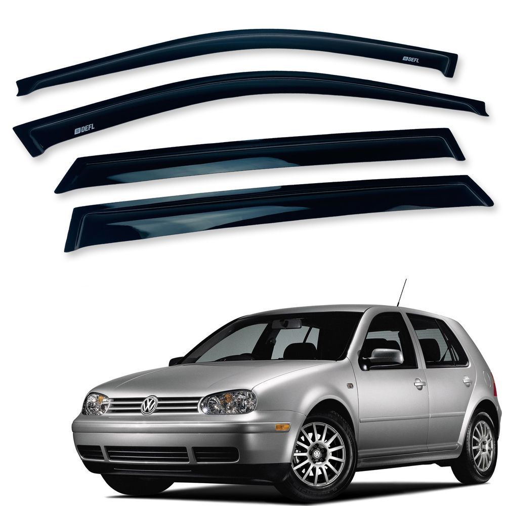 Дефлекторы окон (ветровики) Volkswagen Golf-4 1997-2004 HB (Defl) Q2 00-00014491 фото