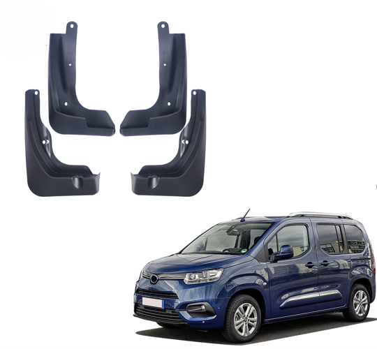 Брызговики Citroen Berlingo,Partner,Combo,Doblo,Rifter,ProAce City / City Verso2019+ 00-00016923 фото