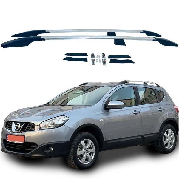 Рейлінги Nissan Qashqai+2 2006-2014 [ДБ] "хром" STF (Турція) S-23 фото