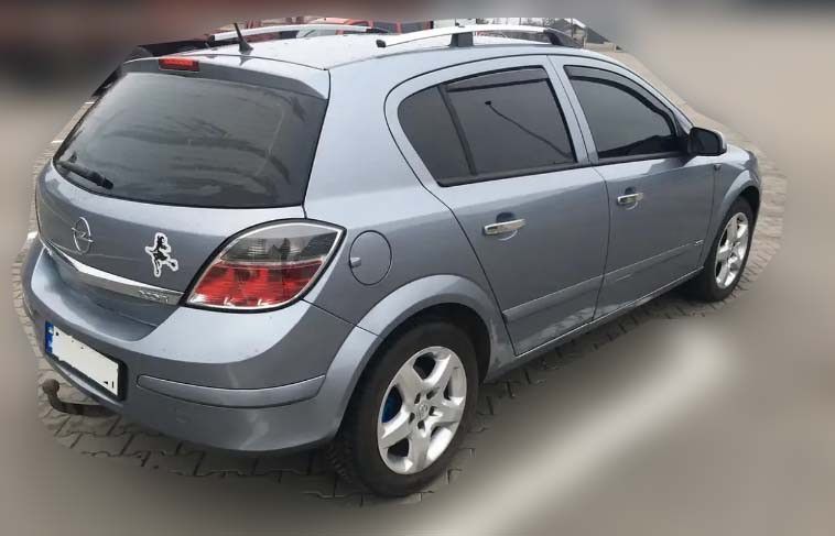 Рейлінги Opel Astra H 2004-2012 "Хром" STF (Турція) HTB 00-00009333 фото
