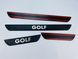 Накладки на пороги Golf 4шт (Y-3 чорний хром-карбон) (TAN24) 00-00014640 фото 4