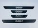 Накладки на пороги Golf 4шт (Y-3 чорний хром-карбон) (TAN24) 00-00014640 фото 2