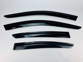 Дефлектори вікон (вітровики) BMW 5 Series F10 2011+ Sedan (HIC) 00-00003305 фото