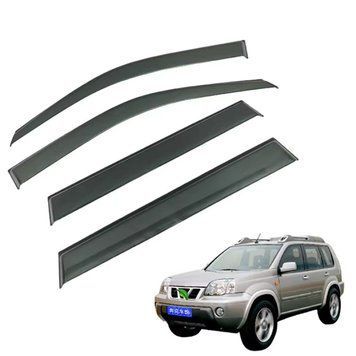 Дефлектори вікон (вітровики) для Nissan X-Trail I T30 2001-2007 (HAWK) 00-00015620 фото
