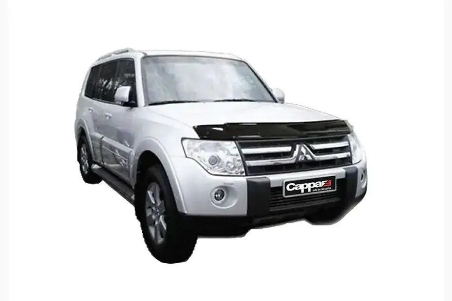 Дефлектор капоту (мухобійка) до Mitsubishi Pajero Wagon IV 2007 - 2019  CappaFe 00-00016460 фото